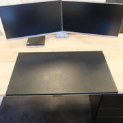 Bureau legger - Zwart Leer - R&M Kantoor - en Designmeubilair