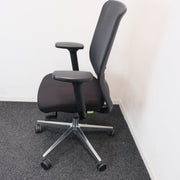 Bureaustoel - Zwart met lendesteun - R&M Kantoor- en Designmeubilair