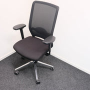 Bureaustoel - Zwart met lendesteun - R&M Kantoor- en Designmeubilair