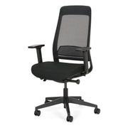 RM-Line Bo Plus - Bureaustoel - Zwart - NEN 1335 - R&M Kantoor- en Designmeubilair