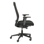 RM-Line Bo Plus - Bureaustoel - Zwart - NEN 1335 - R&M Kantoor- en Designmeubilair