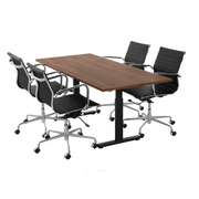RM-Line 2T vergadertafel - 200x100 cm - 4 tot 8 personen