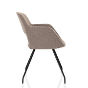 RM-Line Teddy - Vergaderstoel - Bouclé teddy stoffering