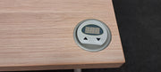 Ahrend  Elektrisch zit-zit bureau - 160x80cm - H62-86cm - Scandinavisch eiken blad - Aluminium onderstel BR107