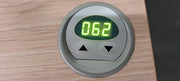 Ahrend  Elektrisch zit-zit bureau - 160x80cm - H62-86cm - Scandinavisch eiken blad - Aluminium onderstel BR107