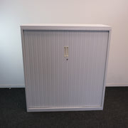 Roldeurkast - Wit - 120x47x130cm (BXDXH) - Geen sleutel - RD41