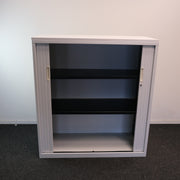 Roldeurkast - Wit - 120x47x130cm (BXDXH) - Geen sleutel - RD41