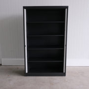 Mewaf Roldeurkast - Antraciet/grijs - 120x48x198cm (BXDXH) - Geen sleutel - RD91