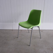 Kantinestoel - Groen - Kunststof