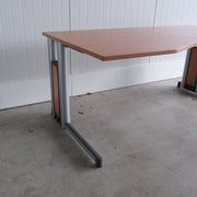 Bureau - 180x80/98cm - Vaste hoogte - Kersen blad - H76 - BR69