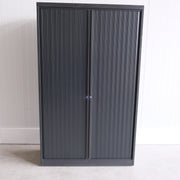 Mewaf roldeurkast - Antraciet - 120x45x198cm (BxDxH) - Geen sleutel - RD117