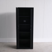 NG roldeurkast - Zwart - 80x45x198cm (BxDxH) - Sleutels aanwezig - RD119