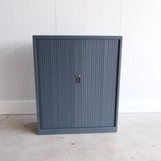 Roldeurkast - Antraciet - 120x45x145cm (BxDxH) - Geen sleutel - RD125