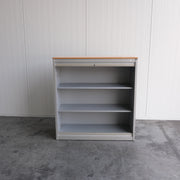 Zettoe schuifdeurkast - Grijs - 120x47x125cm (BxDxH) - Geen sleutel - RD128