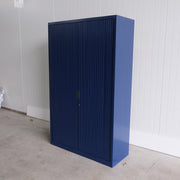 Aspa Roldeurkast - Donkerblauw - 120x47x195 cm (BXDXH) - Geen sleutel - RD129