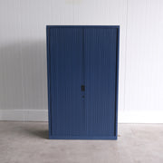 Aspa Roldeurkast - Blauw - 120x47x195 cm (BXDXH) - Geen sleutel - RD130