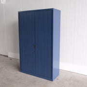 Aspa Roldeurkast - Blauw - 120x47x195 cm (BXDXH) - Geen sleutel - RD130