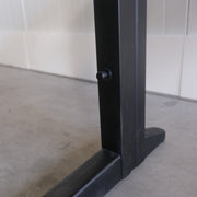 Ahrend Knop instelbaar bureau C-poot - 120x80cm - H62-80cm - Zwart onderstel - Eiken blad - BR90