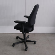 Kinnarps 6000 Free Float bureaustoel - Zwart gestoffeerd