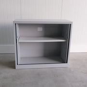 Roldeurkast - Grijs - 120x45x105cm (BxDxH) - Sleutels aanwezig - RD134