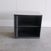 Zettoe Roldeurkast - Antraciet - 80x45x76cm (BxDxH) - Sleutel aanwezig - RD137