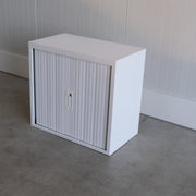 Roldeurkast - Wit - 80x45x74cm (BxDxH) - Sleutel aanwezig - RD139