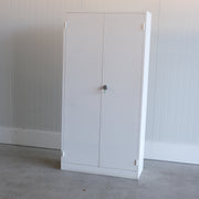 Draaideurkast - Grijs - 100x40x200cm (BxDxH) - Sleutel aanwezig - RD142