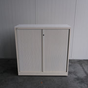 Ahrend Roldeurkast - Creme - 120x45x120cm (BxDxH) - Geen sleutel aanwezig - RD144