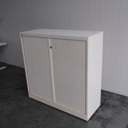 Ahrend Roldeurkast - Creme - 120x45x120cm (BxDxH) - Geen sleutel aanwezig - RD144