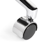 RM-Line Levi - Draaibare vergaderstoel - Kunststof leder - Chroom onderstel