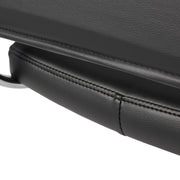 RM-Line Levi - Draaibare vergaderstoel - Kunststof leder - Chroom onderstel