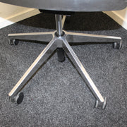 Dynamobel Dis - Zwart leer - Bureaustoel