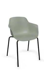 RM-Line Loria vergaderstoel - Kunststof kuip -  4-Poots - Diverse kleuren