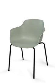 RM-Line Loria vergaderstoel - Kunststof kuip -  4-Poots - Diverse kleuren