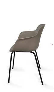 RM-Line Loria vergaderstoel - Kunststof kuip -  4-Poots - Diverse kleuren