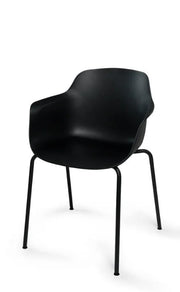 RM-Line Loria vergaderstoel - Kunststof kuip -  4-Poots - Diverse kleuren