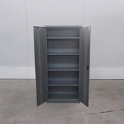 Draaideurkast - Grijs - 80x38x179cm (BxDxH) - Geen sleutel - RD158