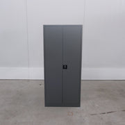 Draaideurkast - Grijs - 80x38x179cm (BxDxH) - Geen sleutel - RD158