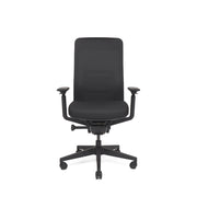RM-Line Kasper bureaustoel - Zwarte stoffering - Zwart frame NEN-EN 1335