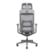 RM-Line Kyan bureaustoel - Hoofdsteun - Grijze stoffering - Grafiet frame NEN-EN 1335
