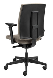 RM-Line Mara bureaustoel - 4 kleuren stoffering - Zwart frame EN 1335