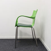 Acta vergaderstoel - Designstoel - Groen - 4-poots onderstel