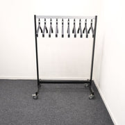 Aestic Kapstok - 10 hangers - 100 cm breed - 140 cm hoog - R&M Kantoor- en Designmeubilair