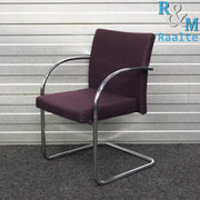 Artifort Prof Chair - Design stoel - Paars - R&M Kantoor- en Designmeubilair