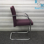 Artifort Prof Chair - Design stoel - Paars - R&M Kantoor- en Designmeubilair
