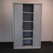 Aspa roldeurkast - staal - 120x45x196cm (BXDXH) - geen sleutel - RD36 - R&M Kantoor - en Designmeubilair