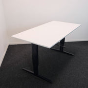 Aspa - Slinger zit-zit bureau - 160x80cm - Donkerblauw onderstel - R&M Kantoor- en Designmeubilair