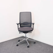 Bureaustoel - Zwart - Netweave rug - R&M Kantoor- en Designmeubilair