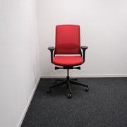 Gispen Zinn Smart - Bureaustoel - Rood netweave - R&M Kantoor- en Designmeubilair
