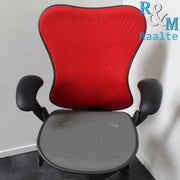Herman Miller Mirra type 1 - Bureaustoel - Rood/Grijs - R&M Kantoor- en Designmeubilair